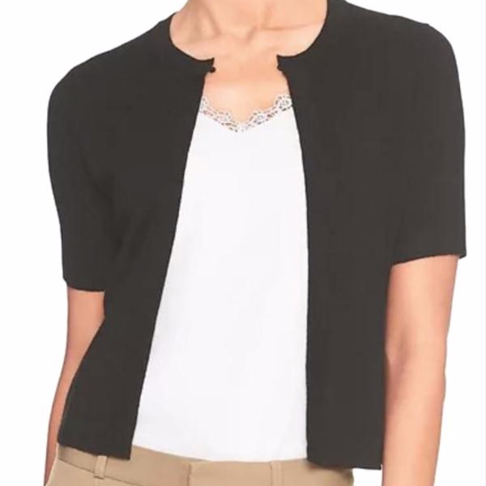 Banana Republic Factory Short Sleeve Cardigan XS